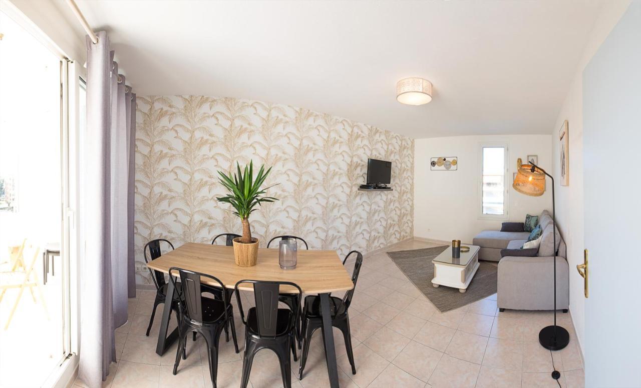 Appartement 55M2, Tres Proche Plage, Hippodrome, Tous Commerces Cagnes-sur-Mer Exterior photo